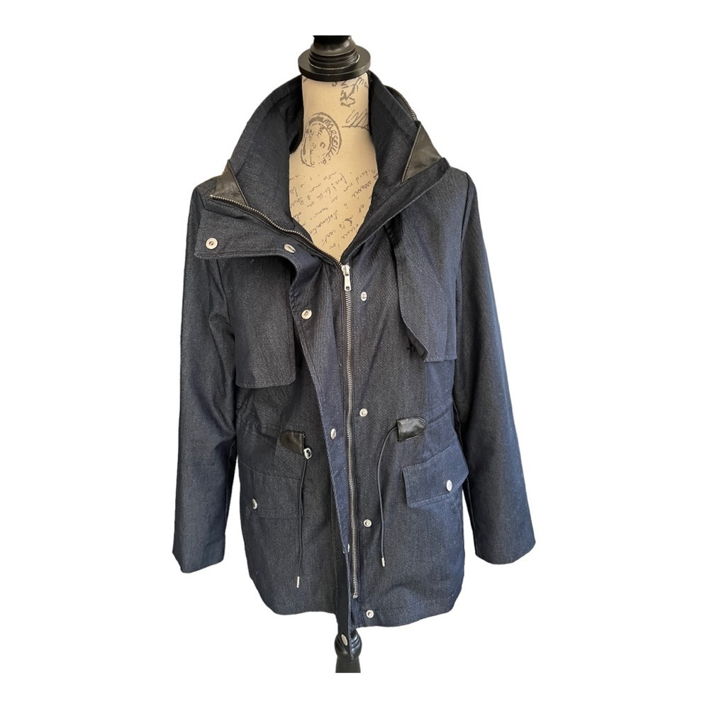 Cole Haan mid length coat, Jacket large
